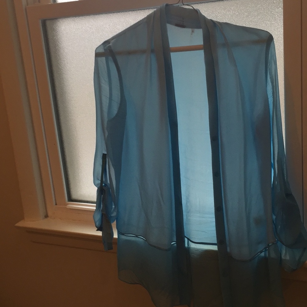 Elie Tahari new top XS TP 💯 %silk